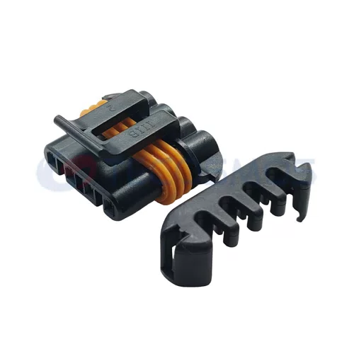 Waterproof IP66 Copper ABS Nylon Wire Harness Lambda Sensor Plug for Car 4-Pin Female 12186568 - image 3